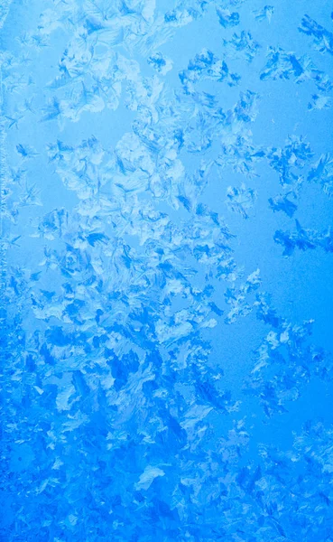 Frozen window glass — Stock Photo, Image