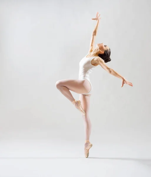 Ballerina (on grey version) — Stock Photo, Image