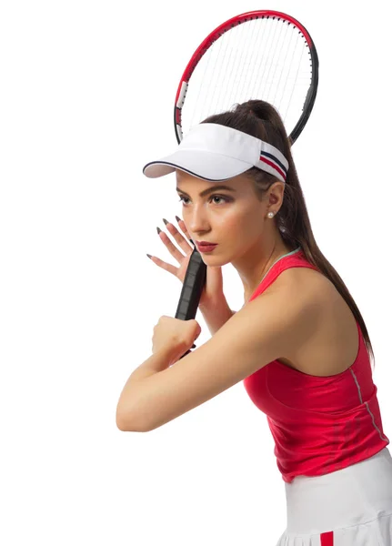 Jugadora de tenis joven — Foto de Stock