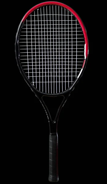 Rakieta tenisowa izolowana — Zdjęcie stockowe