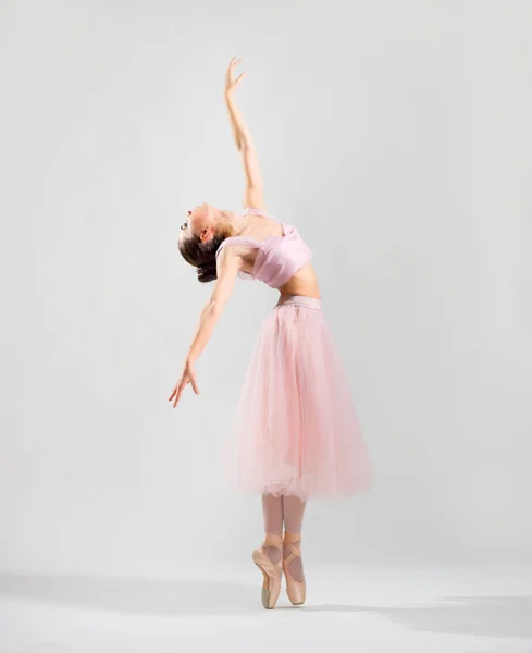 Ballerina (in grauer Ausführung)) — Stockfoto