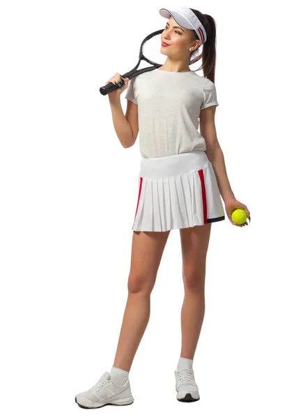 Young woman tennis player — Stock Photo, Image