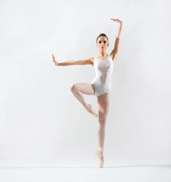 Ballerina (on grey version) — Stock Photo, Image