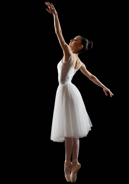 Ballerina (isolated on black version) — Stock Photo, Image