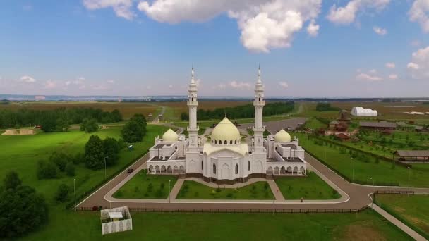 Mezquita Blanca Bolgar — Vídeo de stock