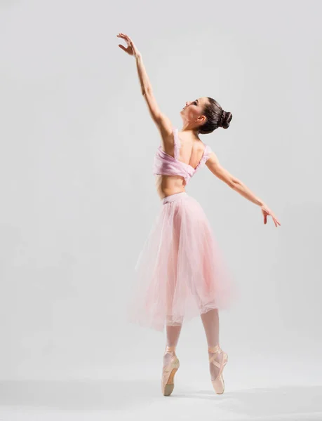 Ballerina (on grey version) — Stock Photo, Image