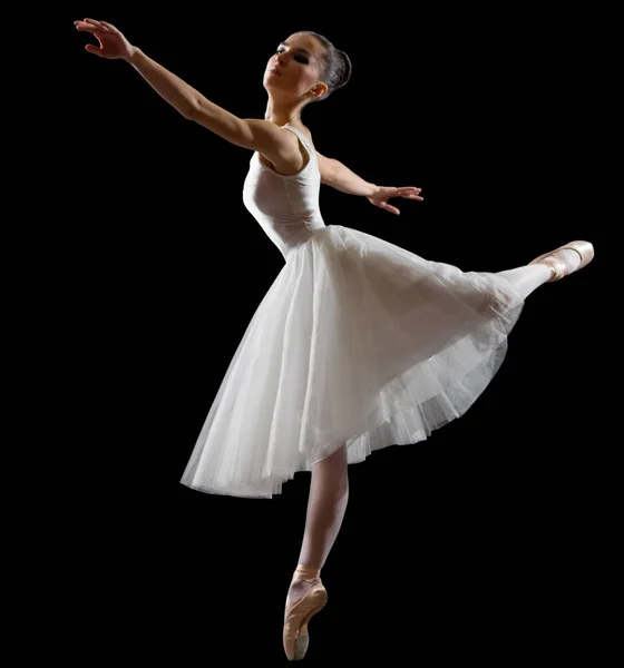 Балерина (черная версия) ) — стоковое фото