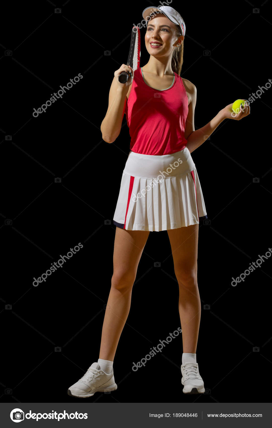 Young woman tennis player — Stock Photo © rbvrbv 189048446