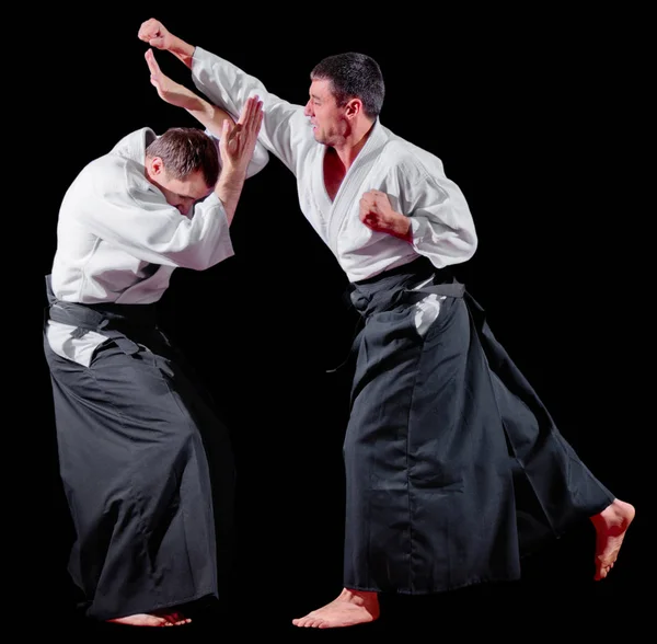 Two martial arts fighters — Stock Photo, Image