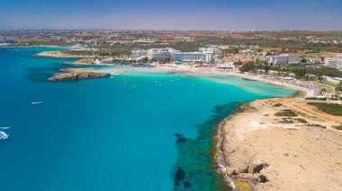 Nissi plajı Agia Napa Kıbrıs