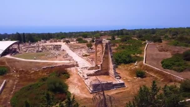 Apollo Hylates Ruines Aérien — Video