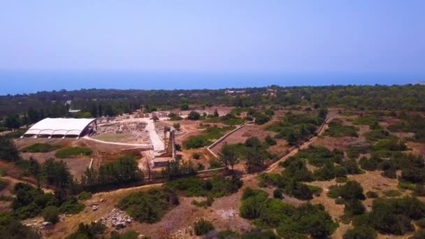 Apollo Hylates Ruines Aérien — Video