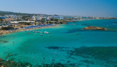 İncir ağacı plajı Protaras Kıbrıs havası