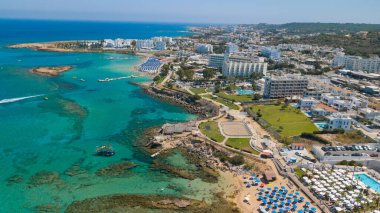 İncir ağacı plajı Protaras Kıbrıs havası