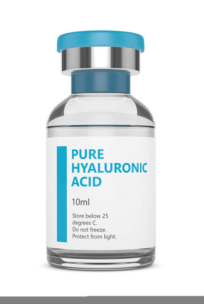 3d рендеринг флакона гиалуроновой кислоты
 