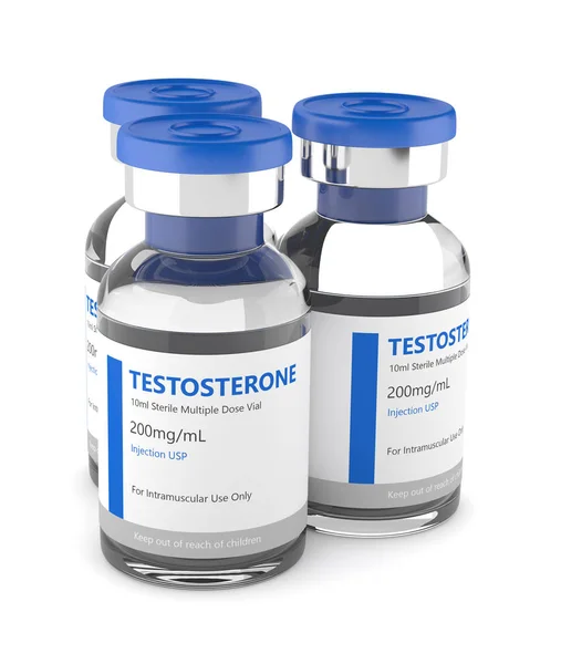 3d render of testosterone injection vials Stock Photo by ©ayo888 175122690