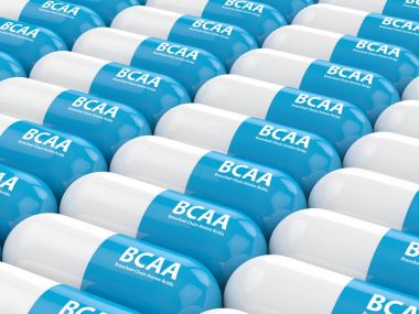 Bcaa hap satırda 3D render