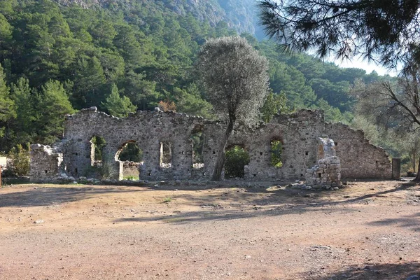 Ciudad de los antiguos Olympos — Foto de Stock