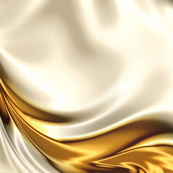 Luxury Artistic Texture Golden White — 스톡 사진