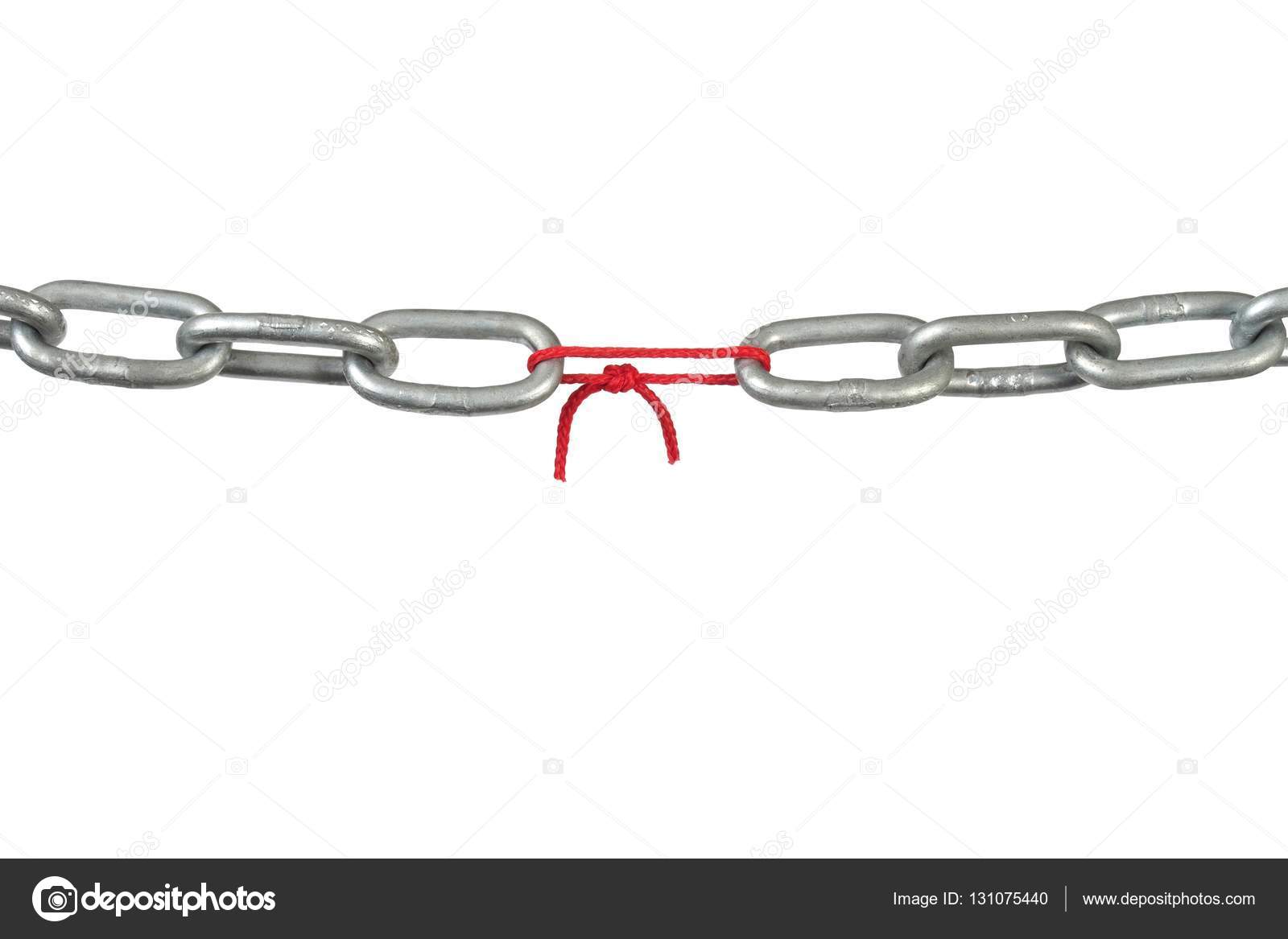 Broken Chain, the Weakest Link Stock Photo by ©phodopus 131075440