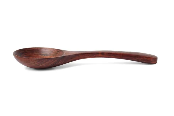 Brązowy drewnianą łyżką — Zdjęcie stockowe