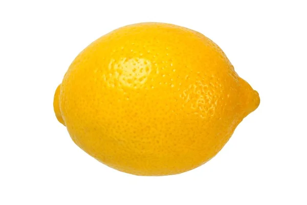 Lemon on white — Stock Photo, Image