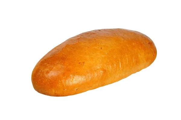 Bread on white — Stock Photo, Image