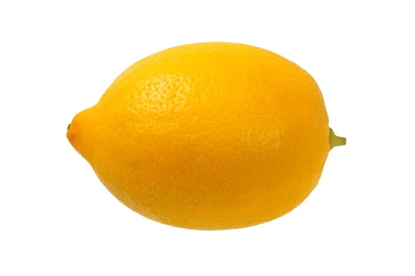 Zitrone auf Weiß — Stockfoto