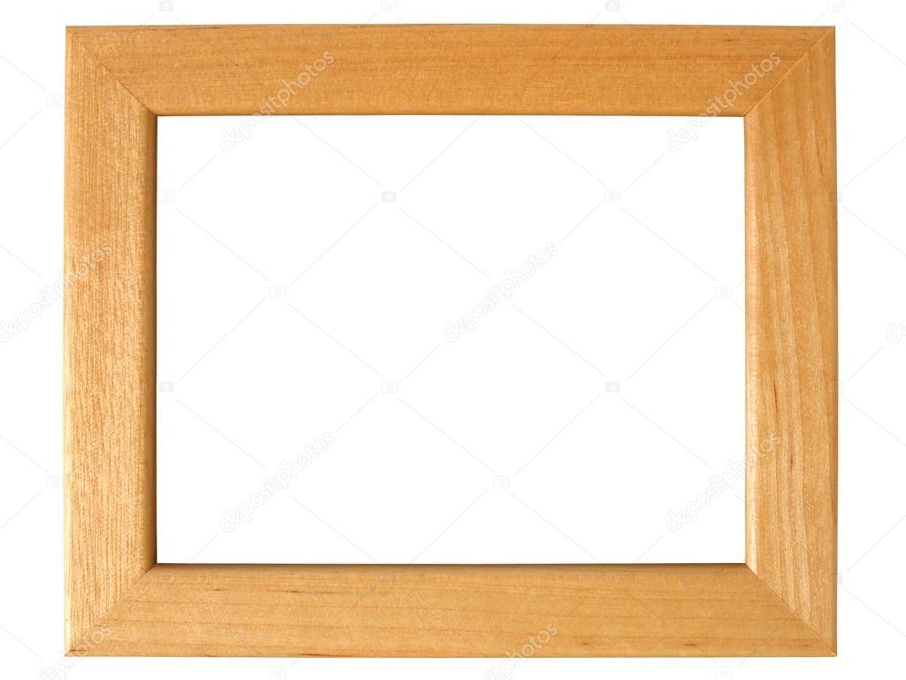 Wooden picture frame