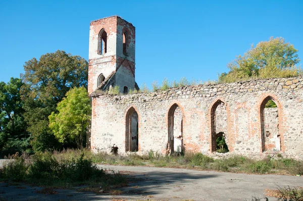 Ruiny starożytnej fortecy — Zdjęcie stockowe