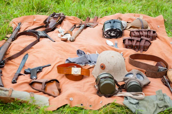 Antiche munizioni militari — Foto Stock