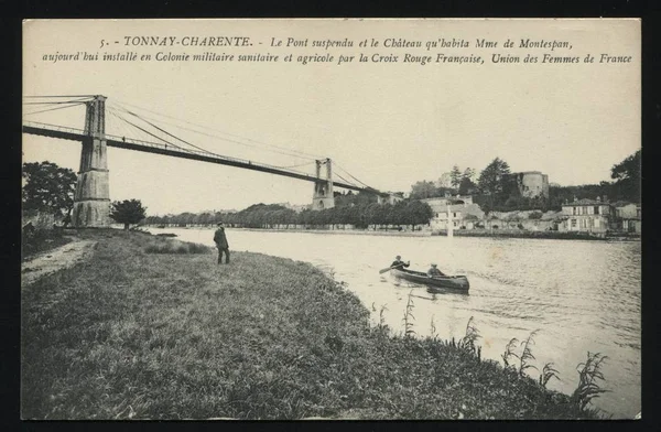 Cartolina di Chatelaillon Francia — Foto Stock