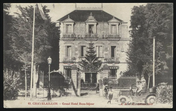Cartolina di Chatelaillon Francia — Foto Stock