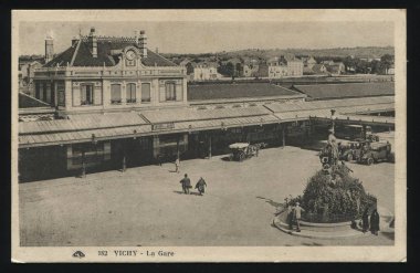 Vichy Fransa kartpostal
