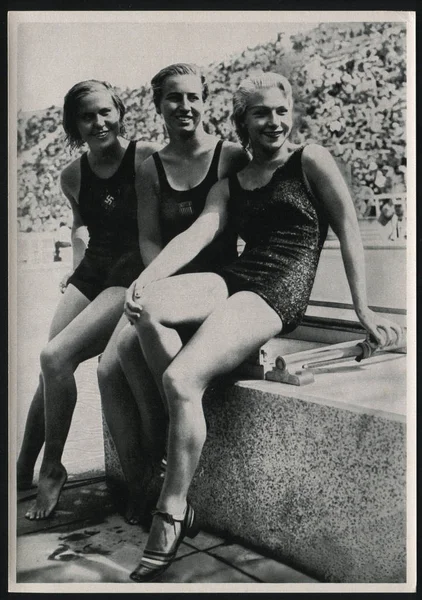 1936 το καλοκαίρι Ολυμπιακούς αγώνες παιχνίδια Γερμανία — Φωτογραφία Αρχείου