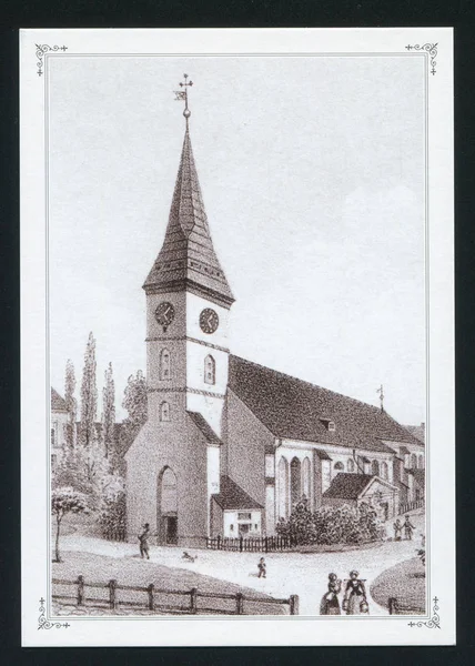 Παλιά καρτ-ποστάλ Konigsberg — Φωτογραφία Αρχείου