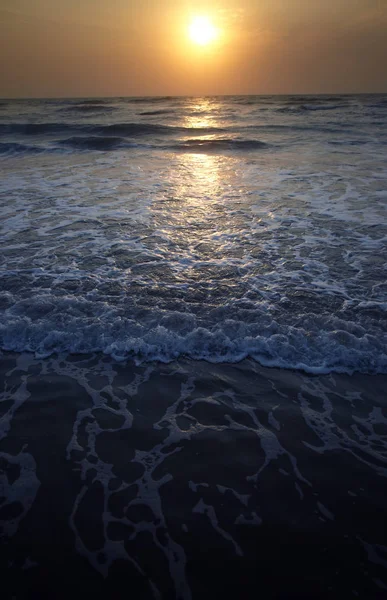 Pôr do sol no Oceano Atlântico — Fotografia de Stock