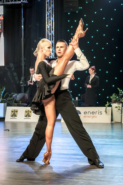 Ruda Slaska, Poland - March 12, 2017 - Polish Championship Of Latin Dance In Ruda Slaska — Stock Photo, Image