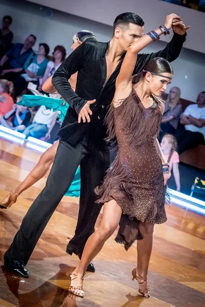 Dziwnow, Polonya - 21 Mayıs 2016 - Sloneczny dans yarışması. Dziwnow bölgesel dans turnuva