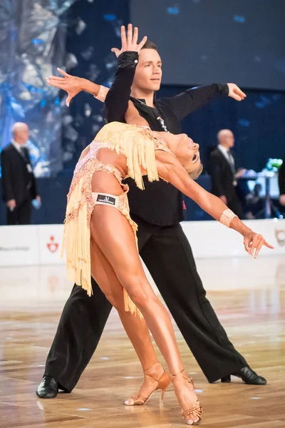 Elblag, Polônia - 13 de outubro de 2017 - Baltic Cup Dance Competition. Torneio de dança internacional em Elblag — Fotografia de Stock