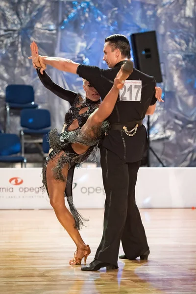 Elblag, Poland - October 13, 2017 - Baltic Cup Dance Competition. International dance tournament in Elblag — Stock Photo, Image