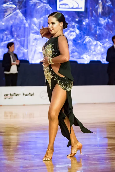 -13 Οκτωβρίου 2017 - Elblag, Πολωνία Κύπελλο Βαλτικής διαγωνισμό χορού. Χορός διεθνή τουρνουά σε Elblag — Φωτογραφία Αρχείου