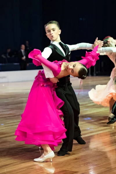 Elblag, Polônia - 13 de outubro de 2017 - Baltic Cup Dance Competition. Torneio de dança internacional em Elblag — Fotografia de Stock
