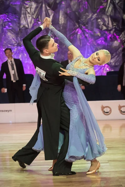 Elblag, Poland - October 13, 2017 - Baltic Cup Dance Competition. International dance tournament in Elblag — Stock Photo, Image