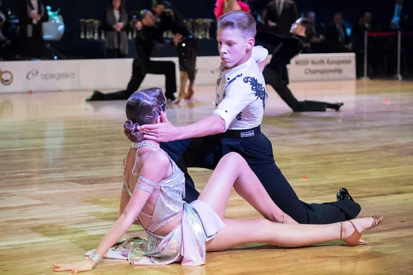 Elblag, Poland - October 14, 2017 - Baltic Cup Dance Competition. International dance tournament in Elblag — Stock Photo, Image