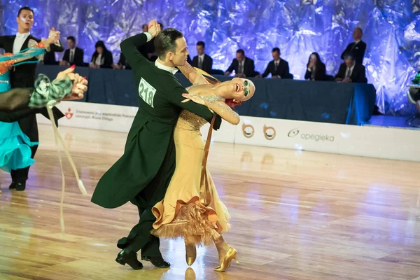 Elblag, Pologne - 14 octobre 2017 - Baltic Cup Dance Competition. Tournoi international de danse à Elblag — Photo