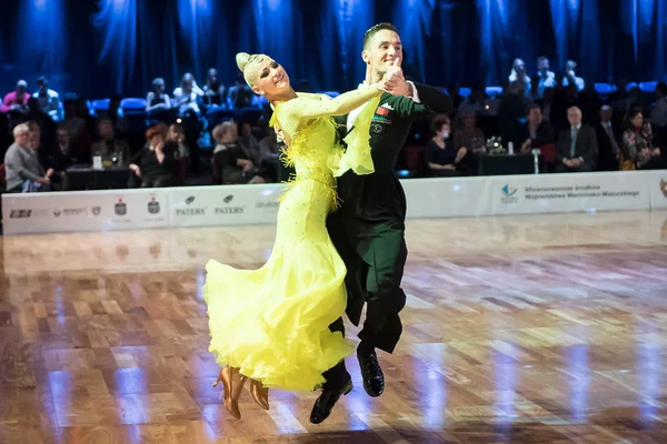 Elblag, Polen - 14. Oktober 2017 - Baltic Cup Tanzwettbewerb. Internationales Tanzturnier in Elbing — Stockfoto