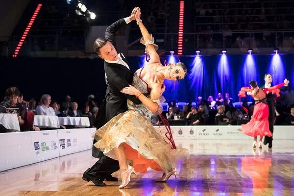 Elblag, Pologne - 14 octobre 2017 - Baltic Cup Dance Competition. Tournoi international de danse à Elblag — Photo