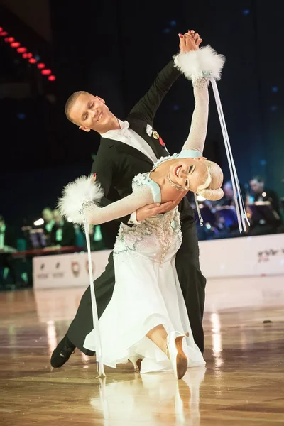 Elblag, Poland - October 14, 2017 - Baltic Cup Dance Competition. International dance tournament in Elblag — Stock Photo, Image