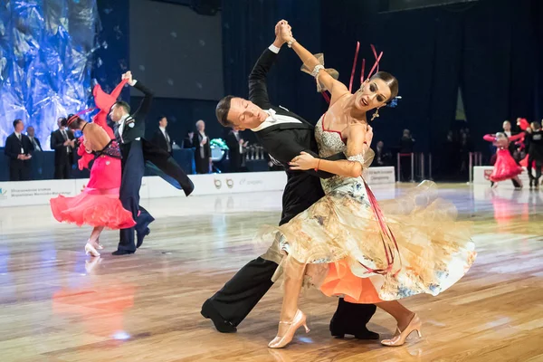 Elblag, Polen - 14 oktober 2017 - Baltic Cup danstävling. Internationell Dans turnering i Elblag — Stockfoto